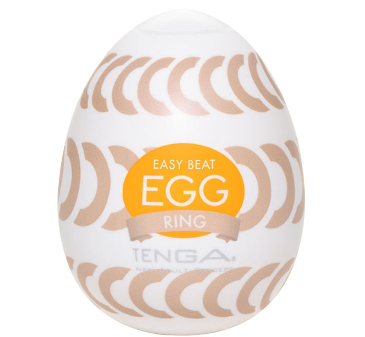Мастурбатор-яйце Tenga Egg Ring з асиметричним рельєфом