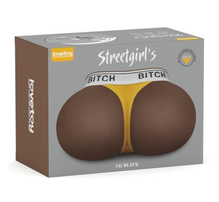 Мастурбатор LoveToy Streetgirl's #11 Black