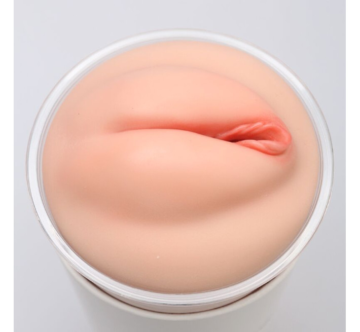 Мастурбатор-вагіна Naked Factory Cup Sleeve V–1, наскрізний
