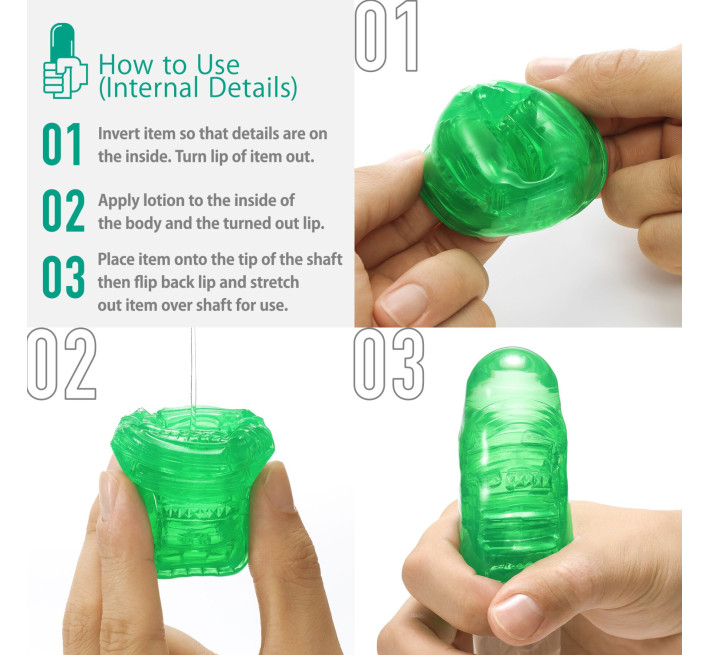 Стимулятор для ерогенних зон Tenga UNI Emerald