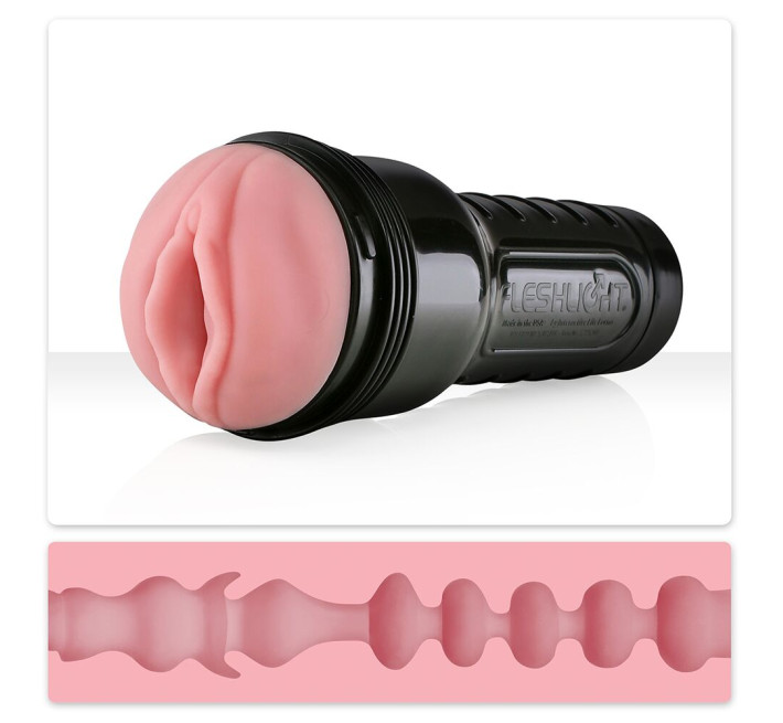 Мастурбатор-вагіна Fleshlight Pink Lady Mini-Lotus Нова текстура