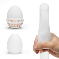 Мастурбатор-яйце Tenga Egg Ring з асиметричним рельєфом Мастурбатор-яйце Tenga Egg Ring з асиметричним рельєфом