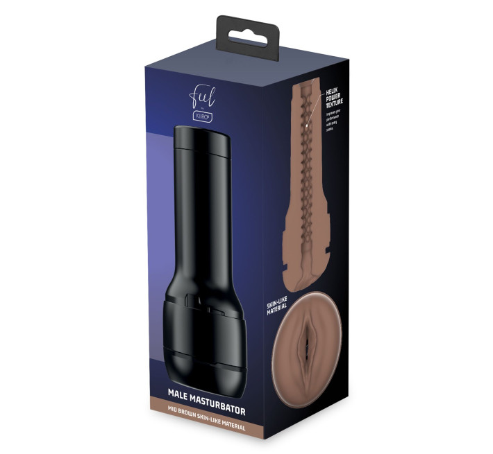 Мастурбатор-вагіна Kiiroo Feel Stroker Mid Brown для секс-машини Kiiroo Keon