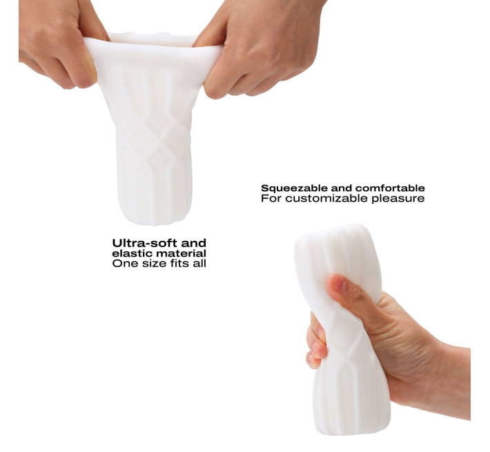 Мастурбатор Dorcel Cup Regular, ультрамягкий, необычная внутренняя текстура