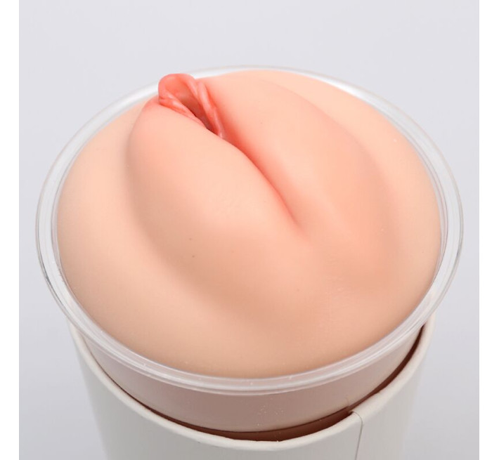 Мастурбатор-вагіна Naked Factory Cup Sleeve V–1, наскрізний