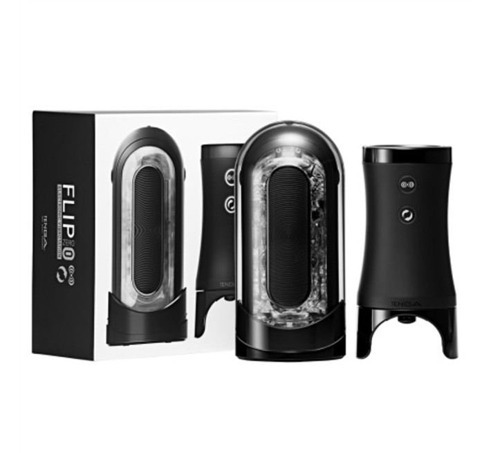 Мастурбатор Tenga Flip Zero EVR Electronic Vibrotation, стимуляція обертанням, 5 режимів вібрації