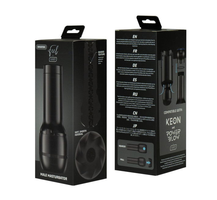 Мастурбатор Kiiroo FeelSensation Stroker PBC сумісний з PowerBlow та Keon