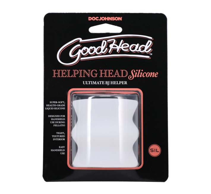 Мастурбатор Doc Johnson GoodHead - Helping Head Silicone