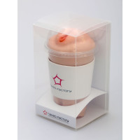 Мастурбатор-вагіна Naked Factory Cup Sleeve V–1, наскрізний