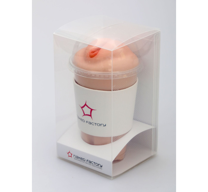 Мастурбатор-вагіна Naked Factory Cup Sleeve V–1, наскрізний
