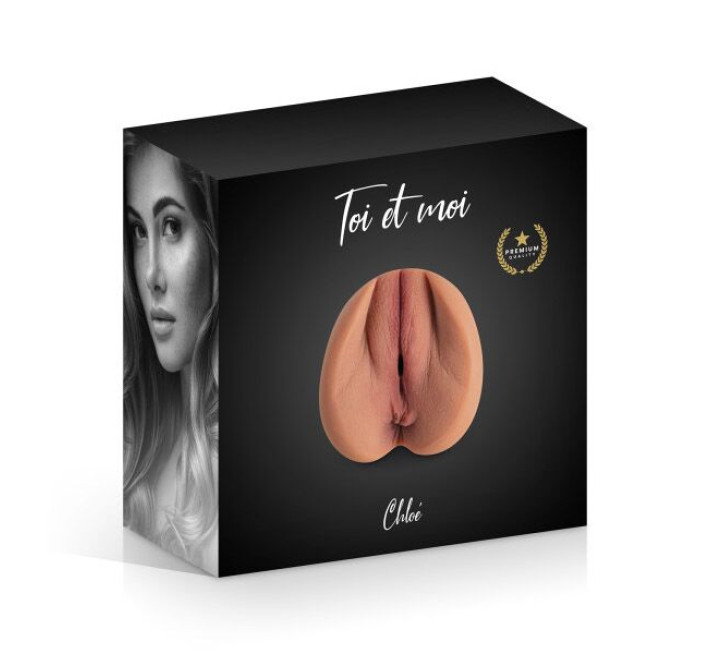 Ультрареалістичний мастурбатор Toi et moi – Chloe, два канали (вагіна та анус)