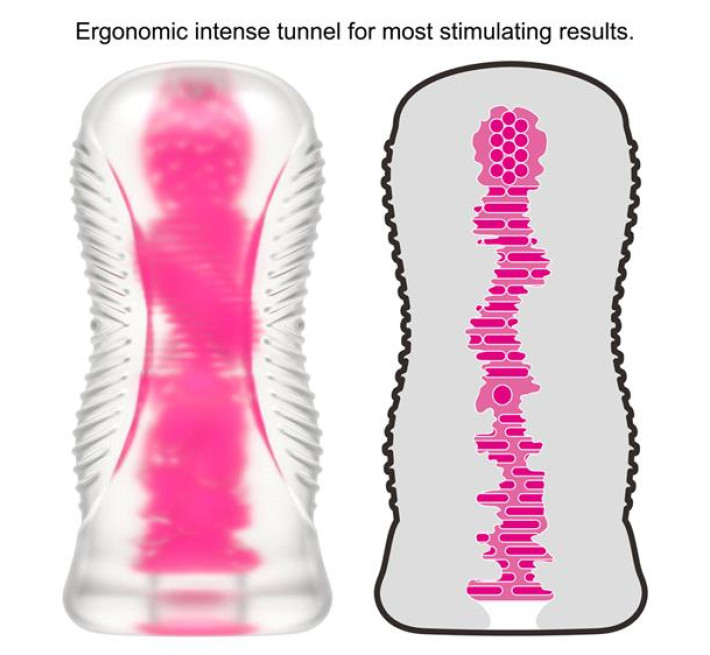 Мастурбатор LoveToy Lumino Play Masturbator Pink Glow 6"