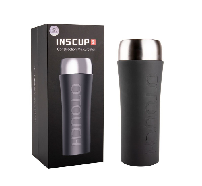 Мастурбатор Otouch INSCUP 2, 7 режимів вібрації, ефект стискання, магнітний ключ