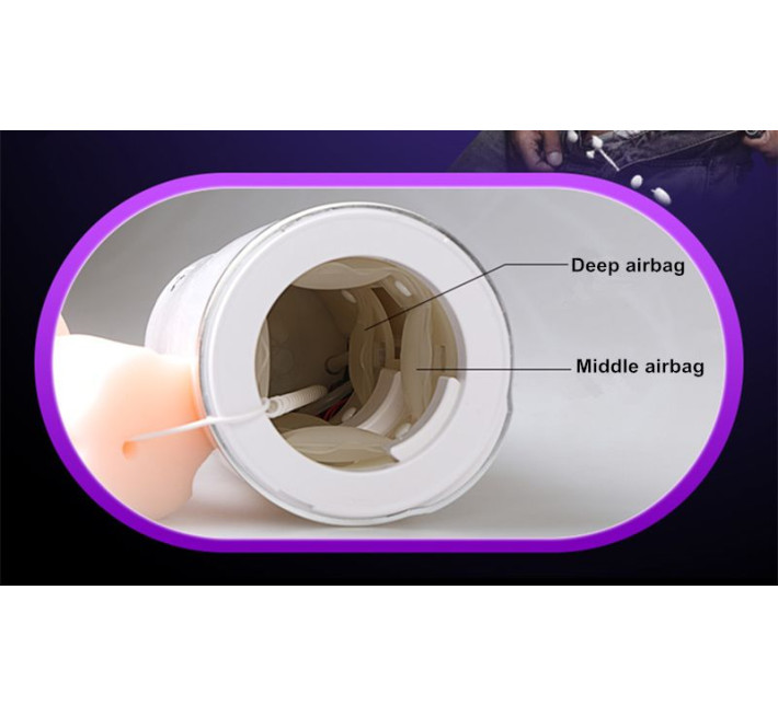 Мастурбатор Leten EVA vagina cup