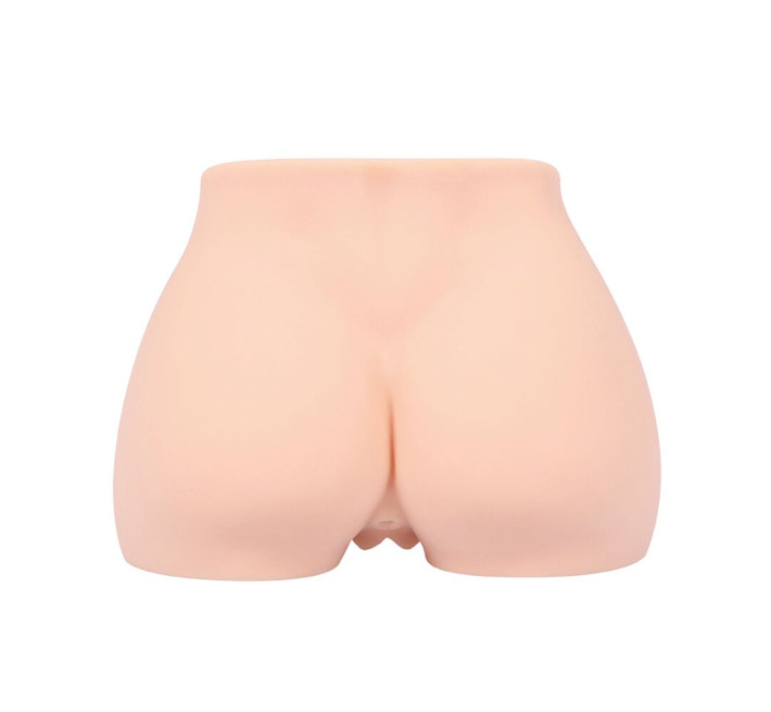 Мастурбатор-полуторс Kokos Cherry 2WayPlus с вибрацией и массажем, два входа: вагина и попка