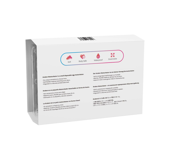 Набор мастурбаторов-яиц Lovense Kraken masturbator egg box, 6 штук, разная текстура