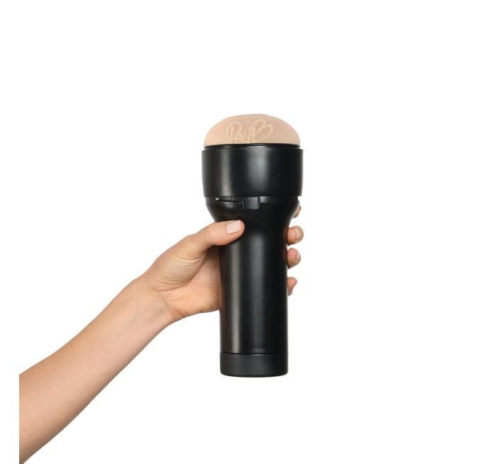 Мастурбатор Kiiroo Feel Rae Lil Black PBC совместим с PowerBlow и Keon
