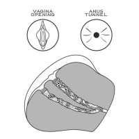 Мастурбатор LoveToy Streetgirl's #4 Flesh