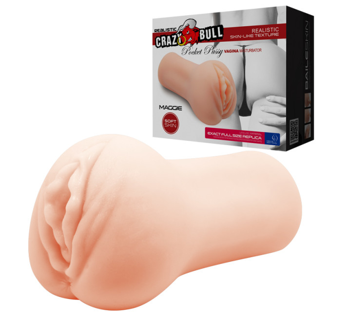 Мастурбатор Crazy Bull Maggie Pocket Pussy
