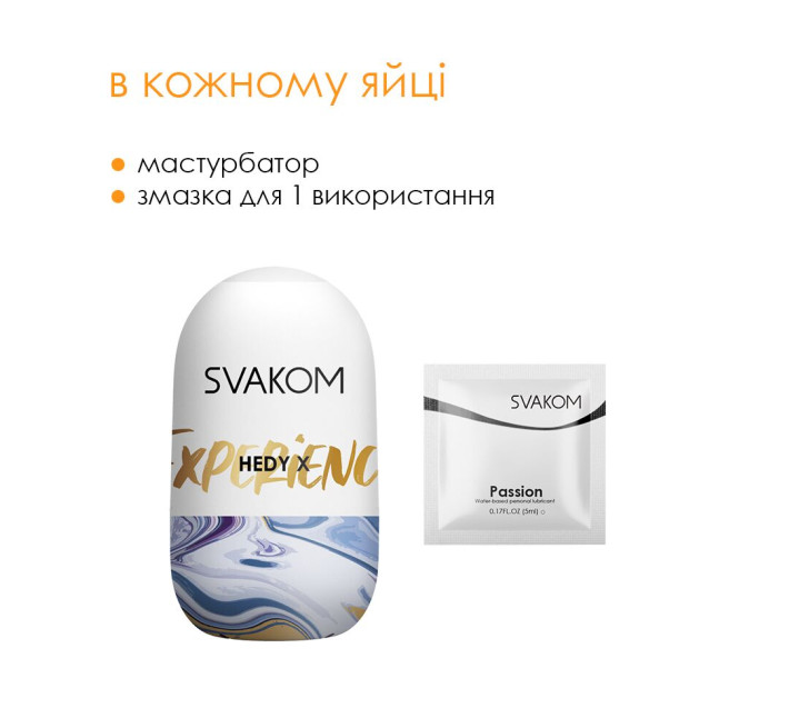 Набір яєць-мастурбаторів Svakom Hedy X- Experience