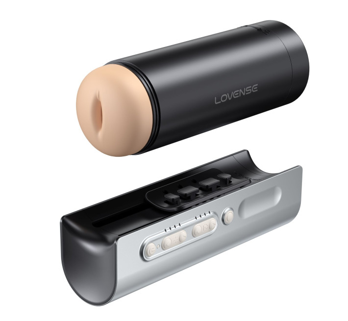 Интерактивный смарт-мастурбатор Lovense Solace Pro, до 230–300 фрикций в минуту, до 14 часов работы