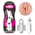 Мастурбатор LoveToy Sex In Can Vibrating Vagina Tunnel