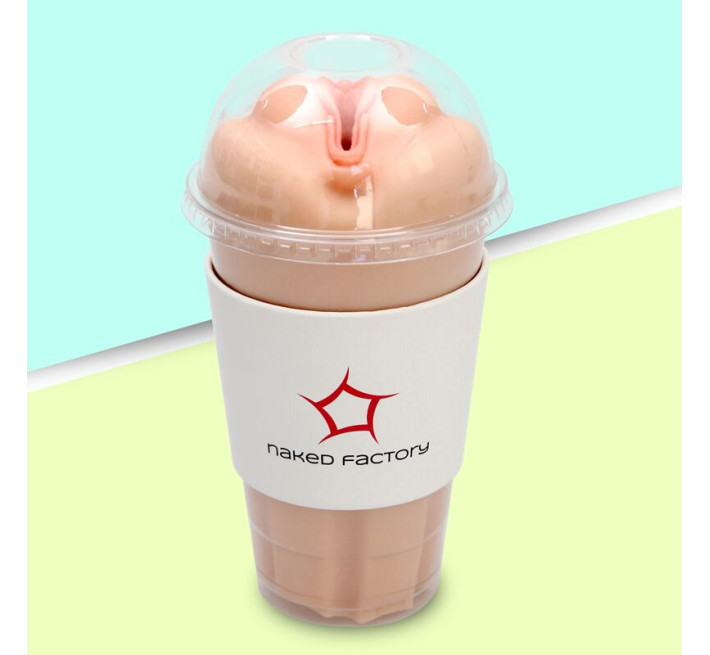 Мастурбатор-вагіна Naked Factory Cup Sleeve V–2, наскрізний