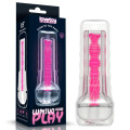 Мастурбатор LoveToy Lumino Play Masturbator Pink Glow 8.5"