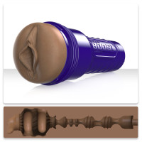 Мастурбатор-вагіна Fleshlight Boost Bang Medium Dark Flesh, плаваючі кільця Turbo Tech Мастурбатор-вагіна Fleshlight Boost Bang Medium Dark Flesh, плаваючі кільця Turbo Tech