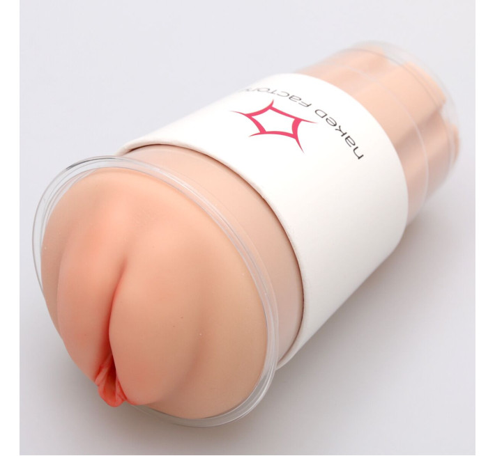 Мастурбатор-вагіна Naked Factory Cup Sleeve V–2, наскрізний