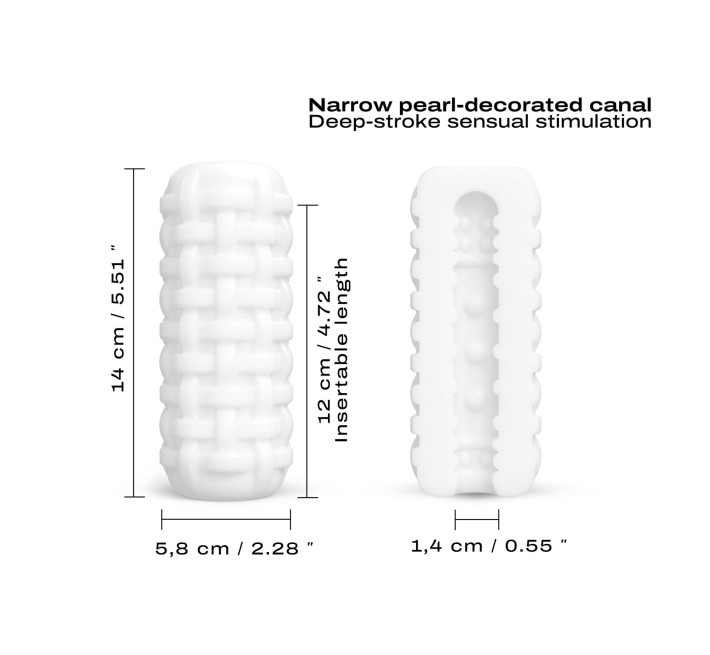 Мастурбатор Dorcel Cup Tight, ультрам’який, ребристий внутрішній канал