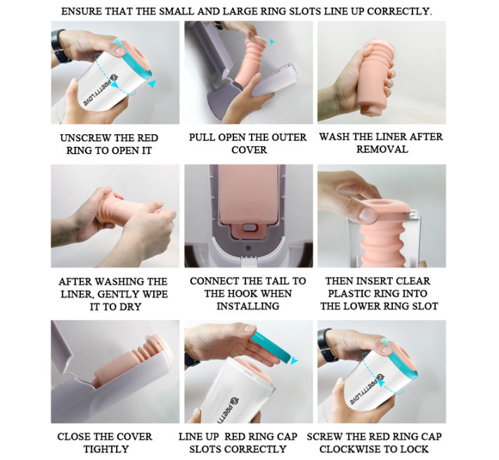 Мастурбатор Pretty Love Aby Anus Masturbator