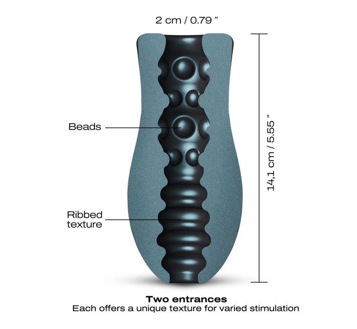 Мастурбатор Dorcel Sili-Cup Dual Sensation