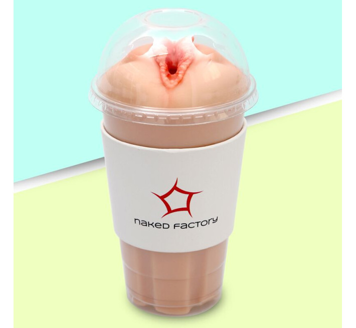 Мастурбатор-вагіна Naked Factory Cup Sleeve V–3, наскрізний