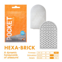 Мастурбатор TENGA Pocket Hexa-Brick Мастурбатор TENGA Pocket Hexa-Brick