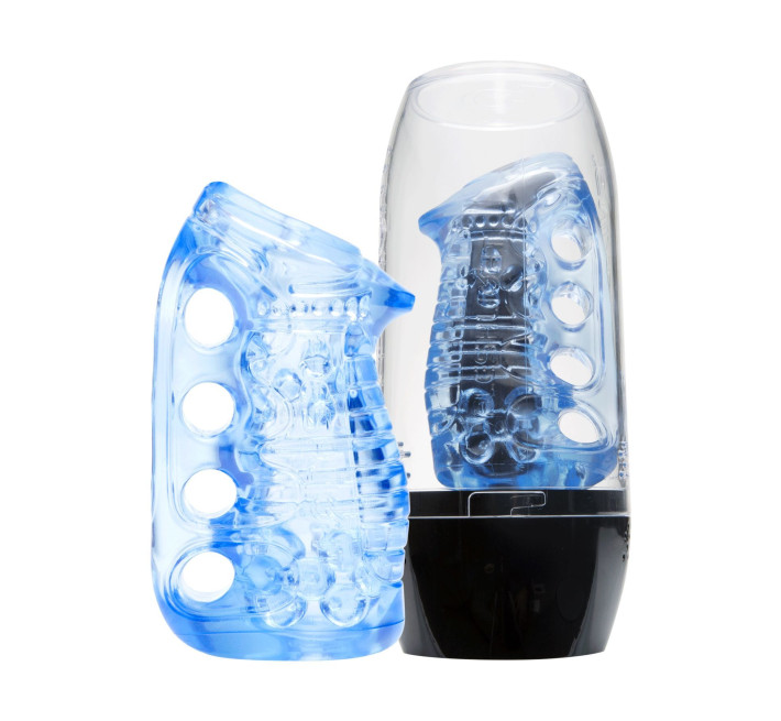 Мастурбатор Fleshlight Fleshskins Grip Blue Ice