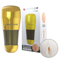 Мастурбатор вагін Pretty Love Kitty Vagina Masturbator Flesh