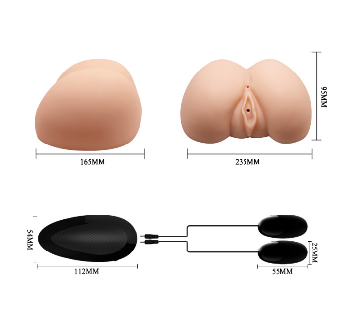 Мастурбатор Crazy Bull Judy Vagina And Ass