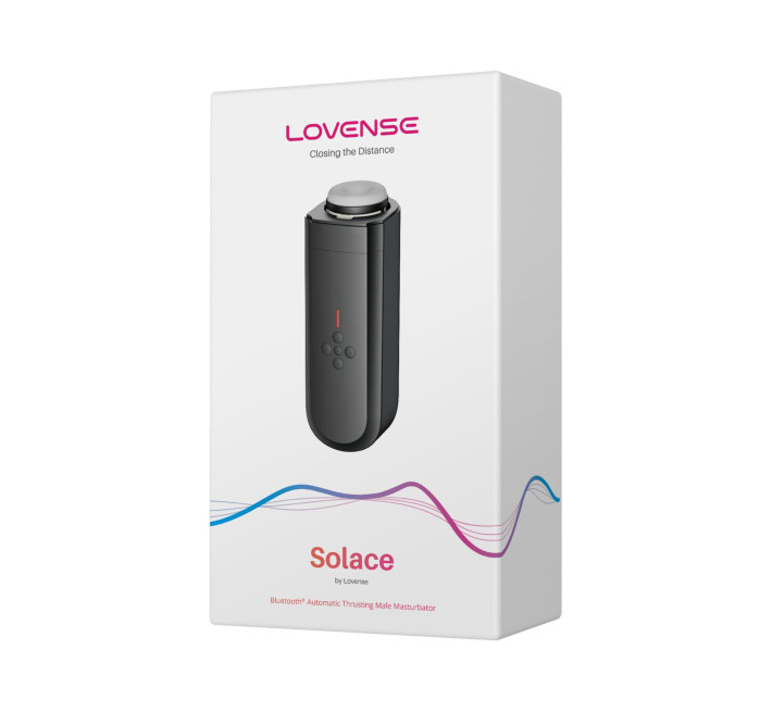 Інтерактивний смарт-мастурбатор Lovense Solace, до 280 фрикцій на хвилину, до 12,5 годин роботи