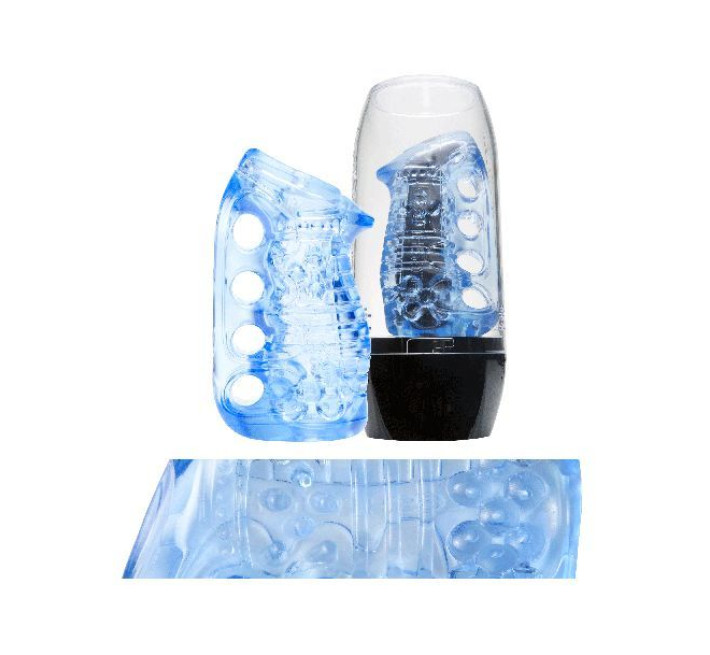 Мастурбатор Fleshlight Fleshskins Grip Blue Ice