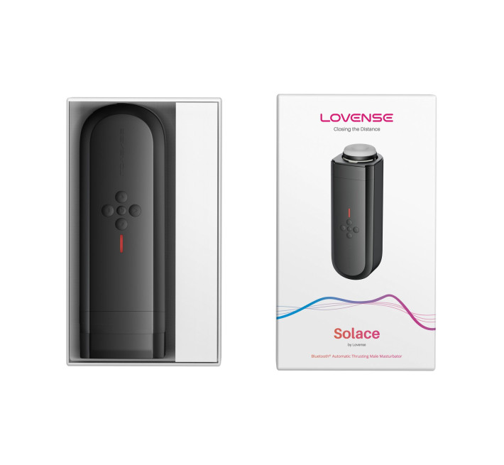 Інтерактивний смарт-мастурбатор Lovense Solace, до 280 фрикцій на хвилину, до 12,5 годин роботи