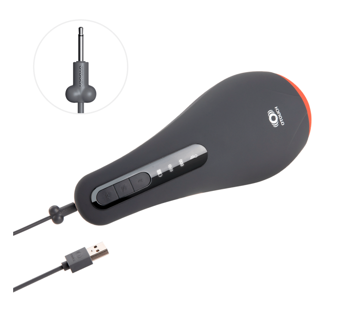 Мастурбатор Otouch AIRTURN 1, 7 режимів вібрації, 2 рівні підігріву, лічильник фрикцій