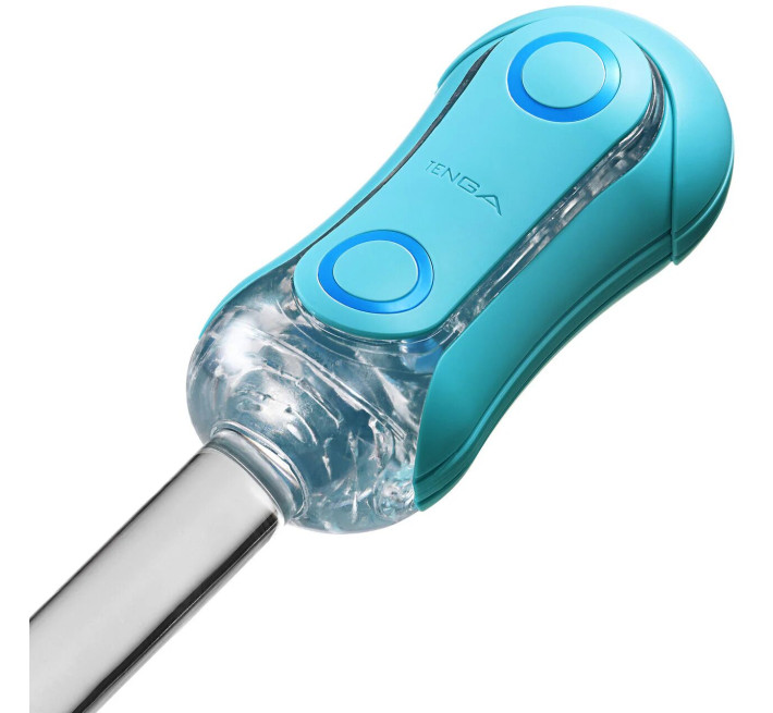 Мастурбатор Tenga Flip Orb — Ocean Blue, с изменяемым сжатием, со стимулирующими шариками внутри