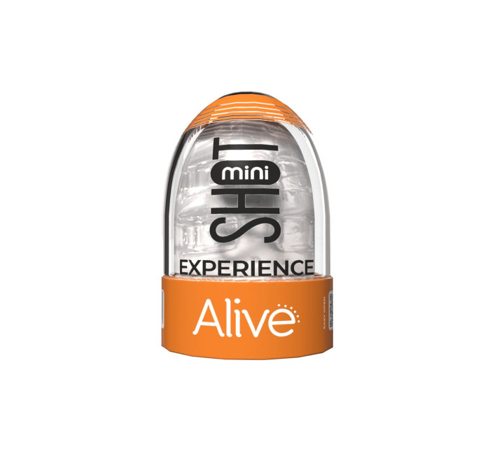 Мини-мастурбатор Alive Mini Masturbator (Transparent)