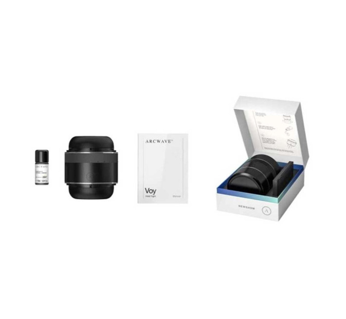 Мастурбатор з регулюванням герметичності Arcwave Voy Compact Stroker, 8 інтенсивностей, наскрізний