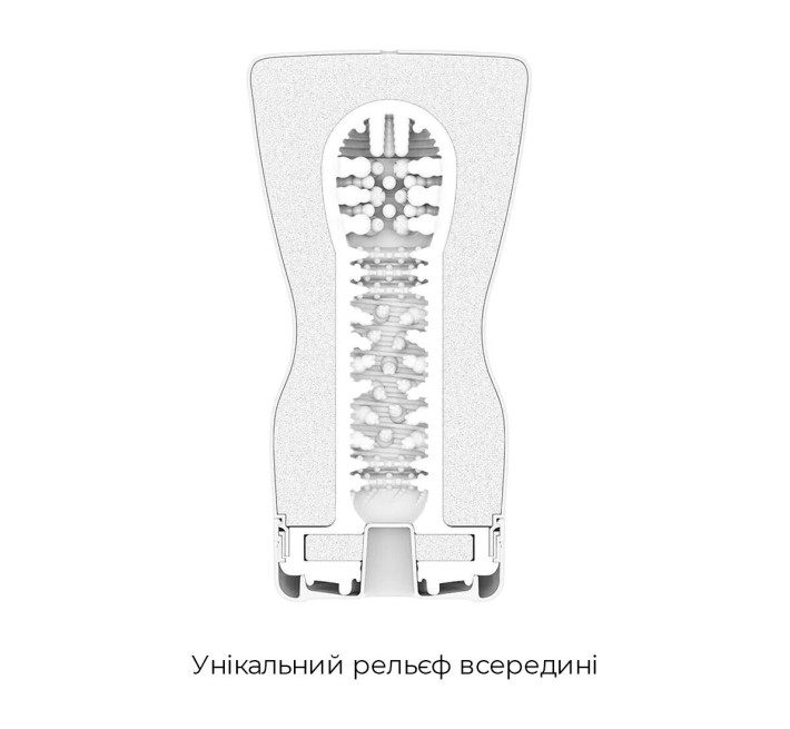 Мастурбатор Tenga Squeeze Tube Cup (мягкая подушечка) GENTLE сдавливаемый