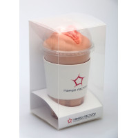 Мастурбатор-вагіна Naked Factory Cup Sleeve V–4, наскрізний