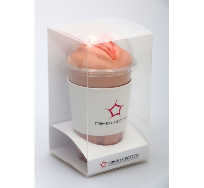 Мастурбатор-вагіна Naked Factory Cup Sleeve V–4, наскрізний