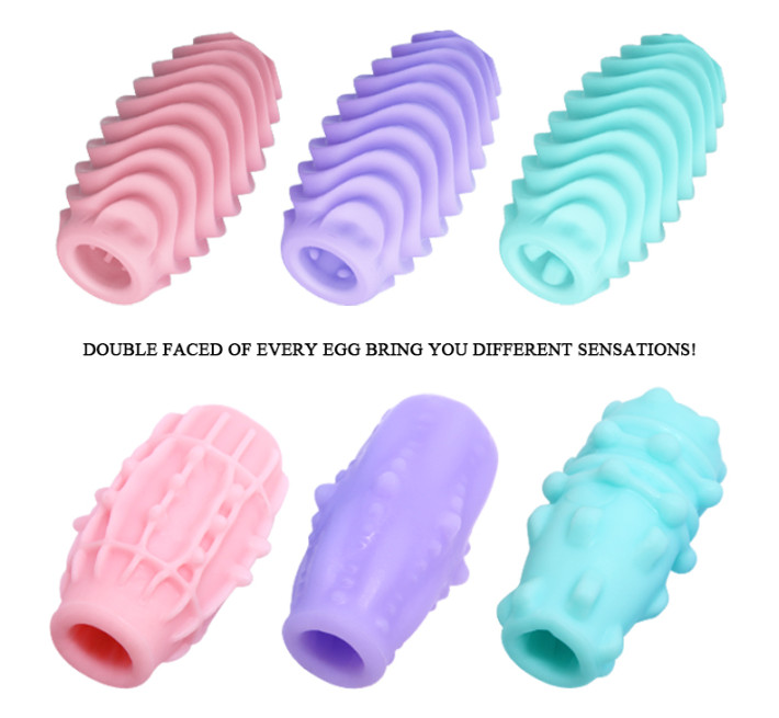 Набір мастурбаторів Pretty Love Double-Sided Egg Set, 15 шт.