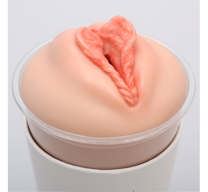 Мастурбатор-вагіна Naked Factory Cup Sleeve V–4, наскрізний